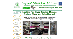 Desktop Screenshot of capitalglass.ie